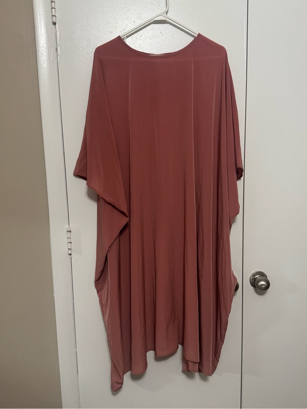 Women's Relaxed Midi dress in Dusty Rose